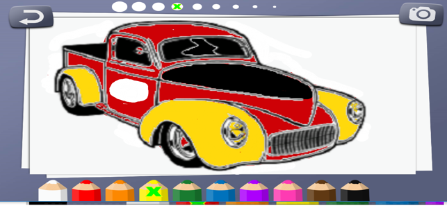 Cars Coloring Book Hot Rod(圖4)-速報App