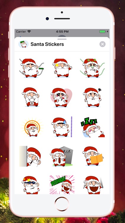 Merry Christmas Santa Stickers screenshot-3