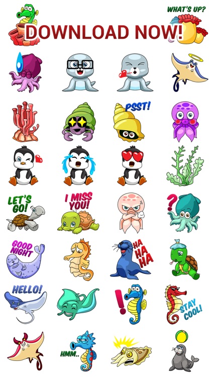 Seamoji - Sea Animal Emojis screenshot-4