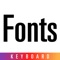 Fonts & Keyboard ◦s app icon