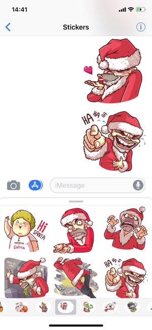 Christmas Santa - Xmas Sticker(圖1)-速報App