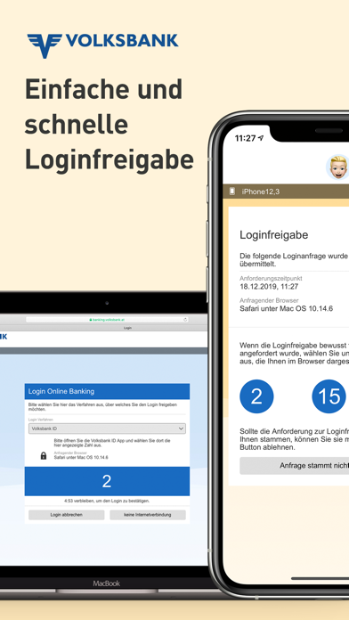 How to cancel & delete Volksbank ID from iphone & ipad 1