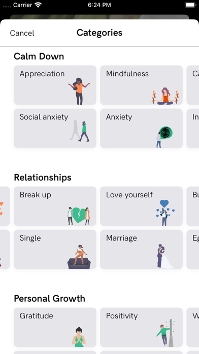Motivation - Daily quotes Modded screenshot 5 - app app interface