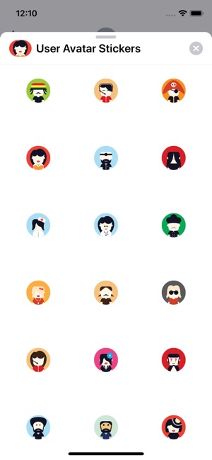 User Avatar Stickers