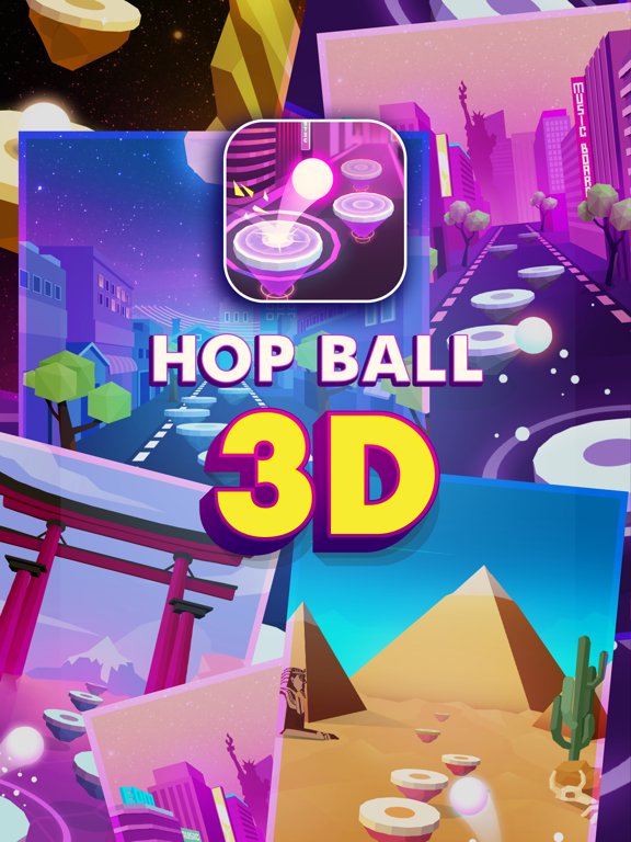 iPad Image of Hop Ball 3D