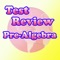 Test Review Pre-Algebra covers the pre-algebra that students take in junior high and middle school