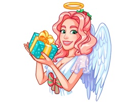 Christmas Angel stickers pack