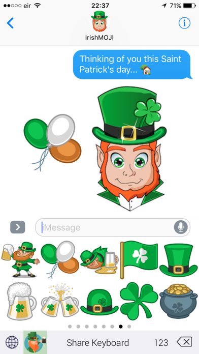 How to cancel & delete IrishMoji Magic from iphone & ipad 2