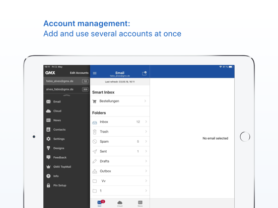 GMX - Mail & Cloud GMX - Mail & Cloud
