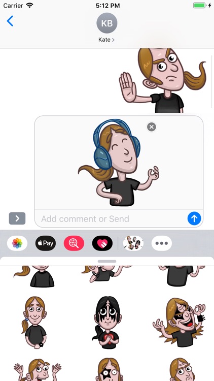 Heavy Metal Boy Stickers screenshot-3