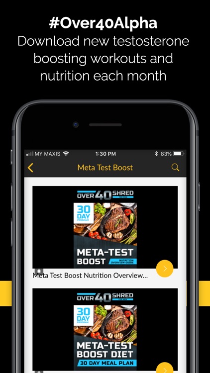 Over 40 Shred Fitness for Men screenshot-4