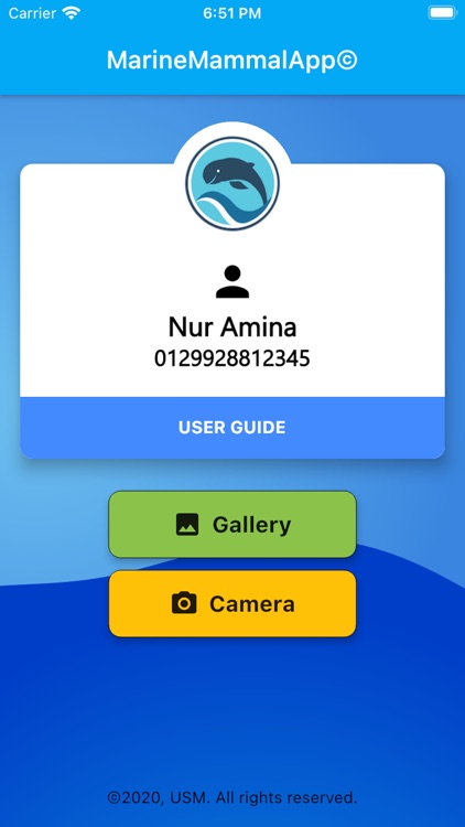 Marine Mammal App