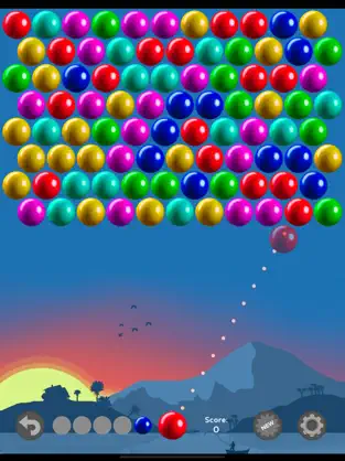 Screenshot 2 Cielo Disparador de burbujas iphone
