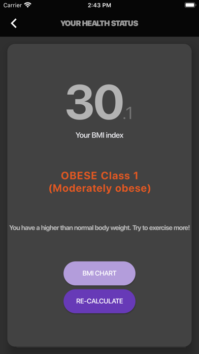 BMI -Calculate Body Mass Index screenshot 4
