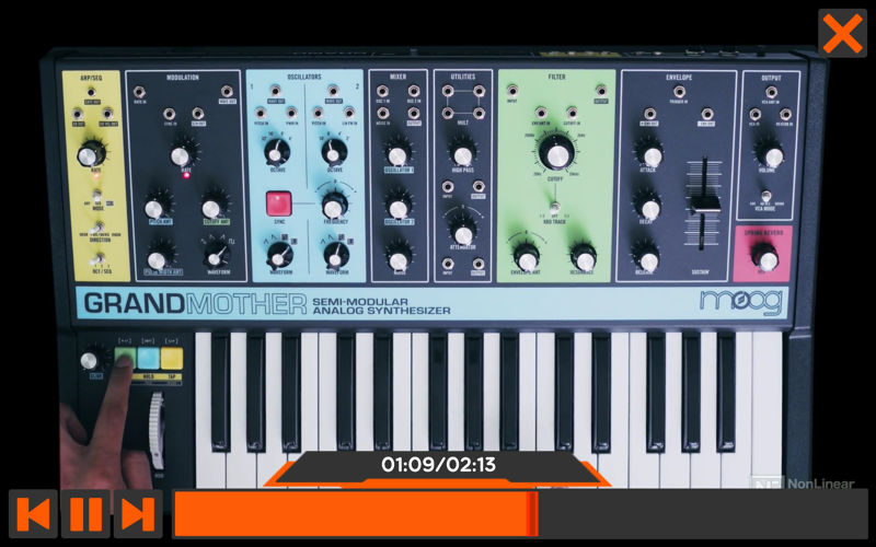 AV Course For Moog Grandmother screenshot 3