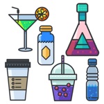 Beverage Stickers Pack