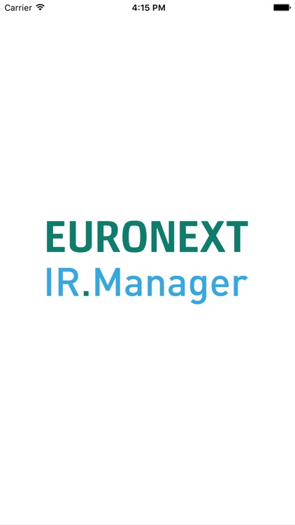 Euronext IR.Manager