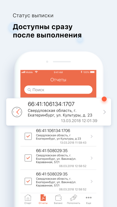 Reestore: выписка из ЕГРН screenshot 2