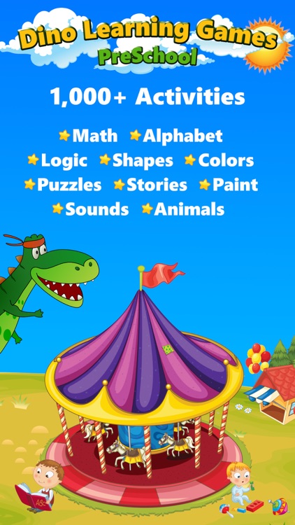 Dino Preschool ABC Math Games