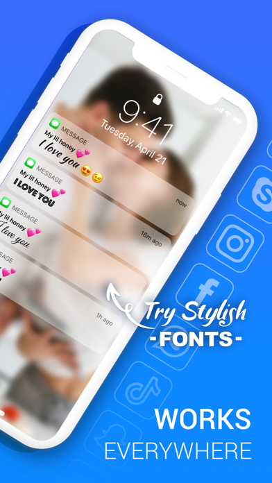 Fonts X - Keyboard for iPhone screenshot 3