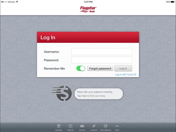 Flagstar Bank for iPad