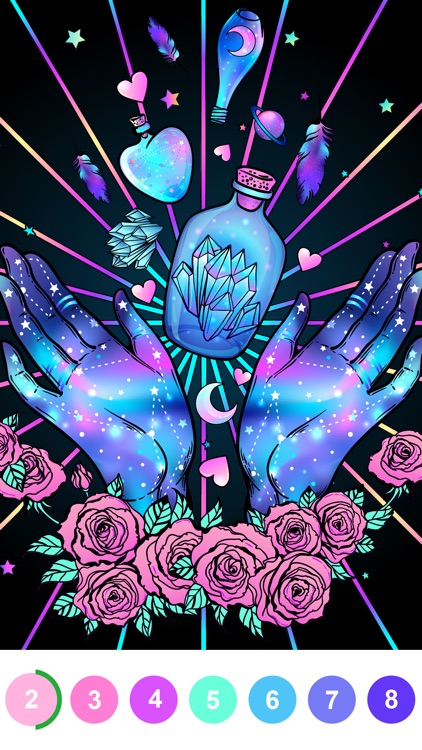 Paint by Number Coloring Games screenshot-7