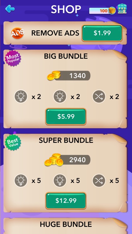 Word Stacks - Swipe Puzzle screenshot-4