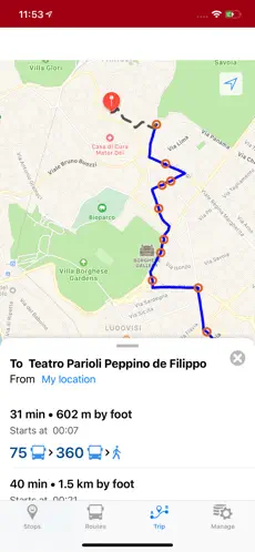 Captura de Pantalla 5 Bus Roma iphone