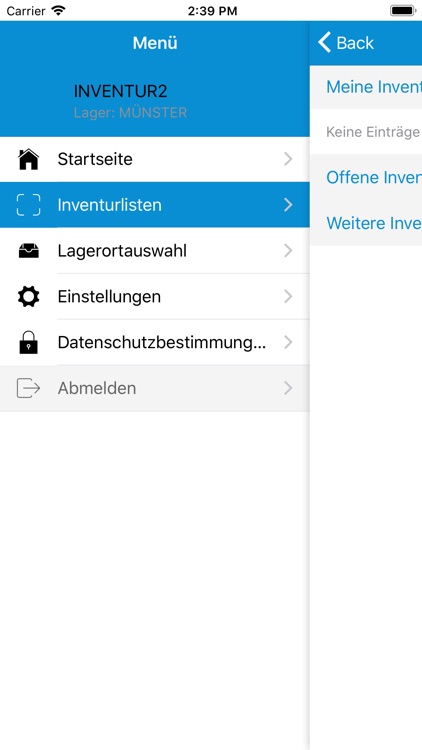 Inventur - gevis ERP