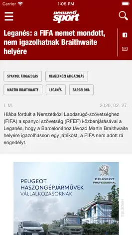 Game screenshot Nemzeti Sport hack