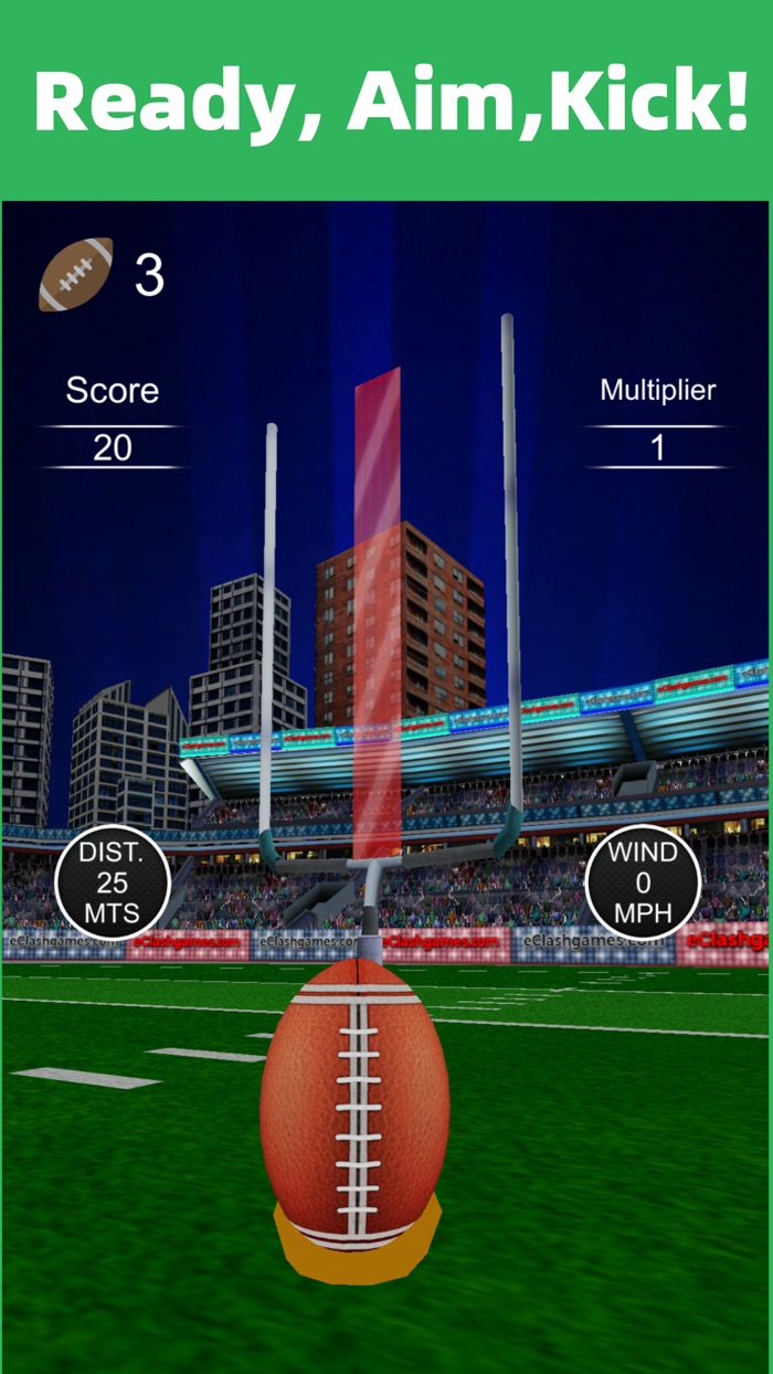Flick Football Field Goal Pro