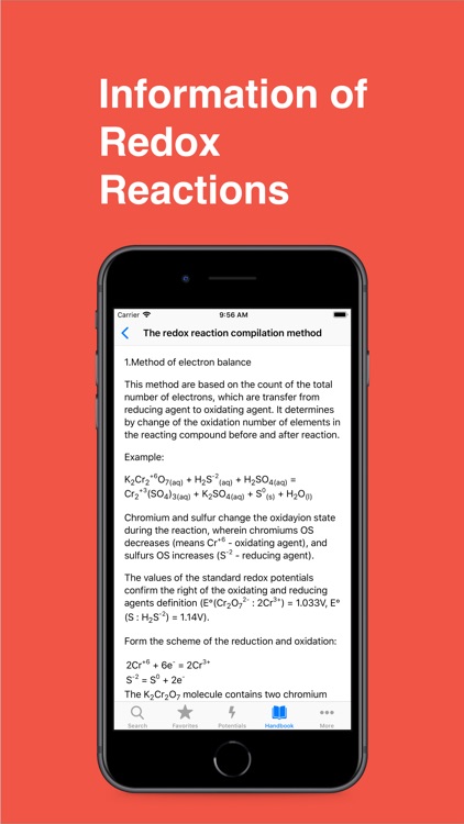 EduRedox - Chemistry Handbook screenshot-4