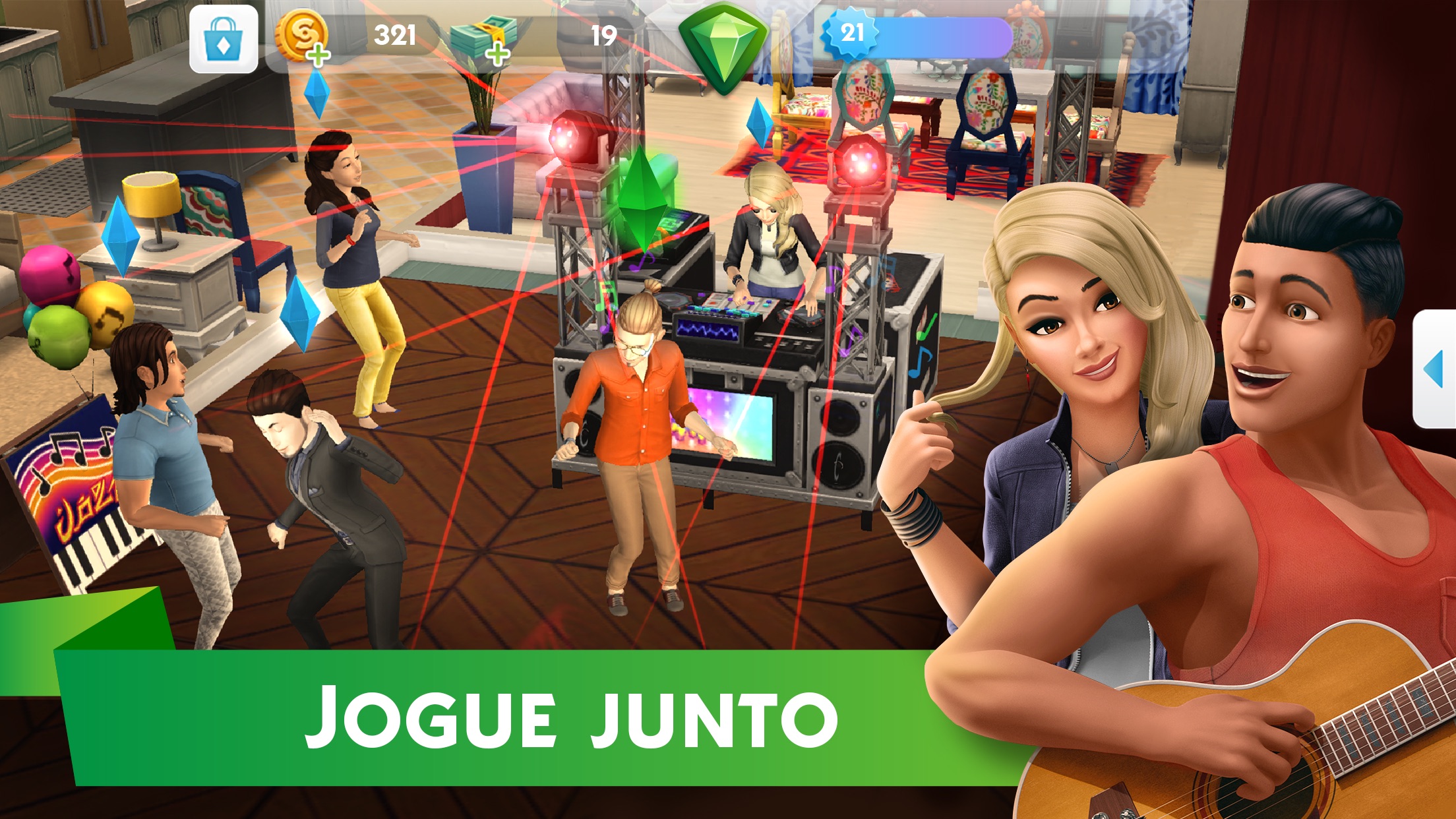 Screenshot do app The Sims™ Mobile
