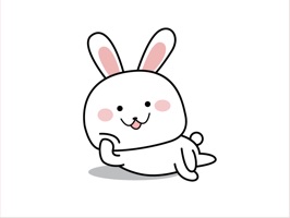 Sweet Rabbit Animated Stickers