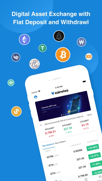 Coinviva-Bitcoin,Buy & Sell