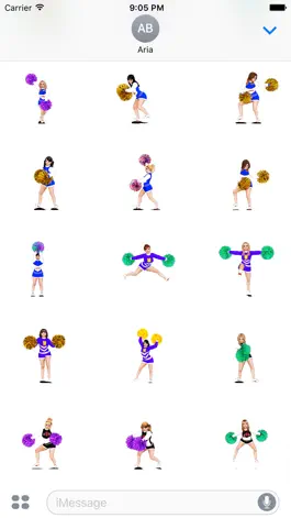 Game screenshot Animated Happy Cheerleader hack