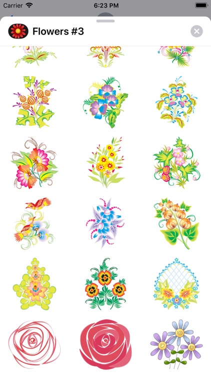 Flower Stickers #3 screenshot-6