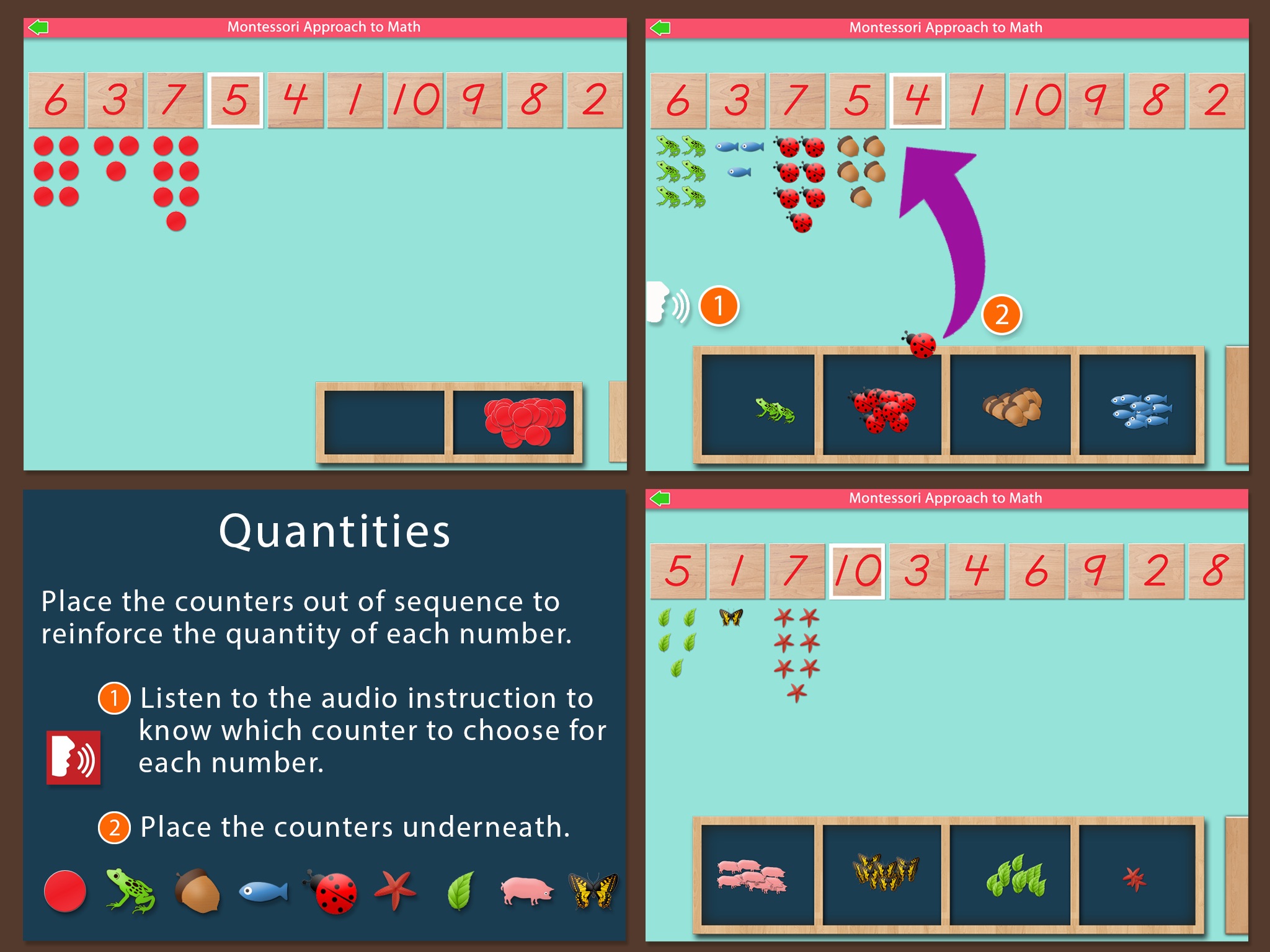 Montessori Preschool Counting screenshot 4