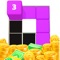 In Stack Blocks you have to fill the empty squares with colored blocks