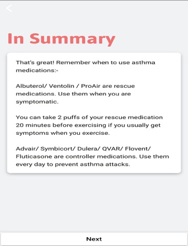 ASTHMAXcel PRO screenshot 4