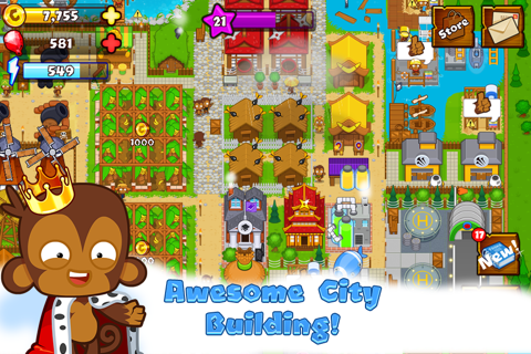 Bloons Monkey City - náhled
