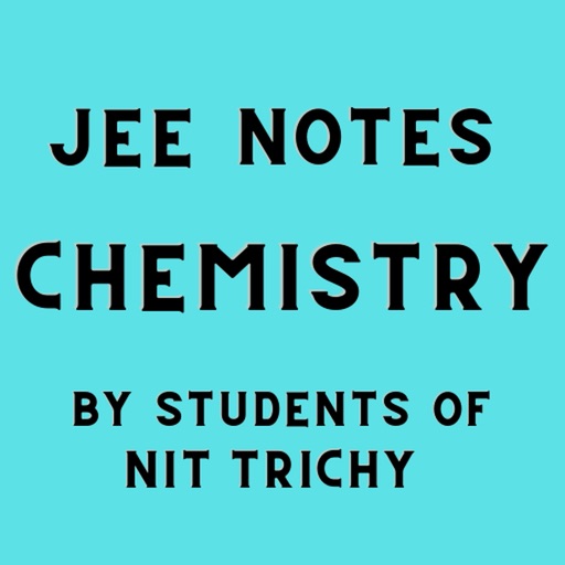 JEE Chemistry Note NIT Trichy