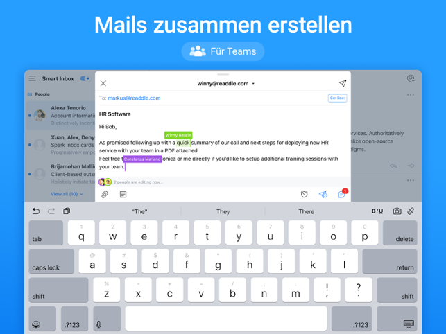 ‎Spark - E-Mail-App von Readdle Screenshot