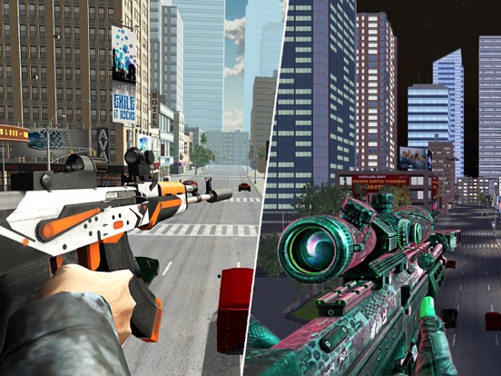 Dark Vision New FPS Sniper 3D screenshot 3