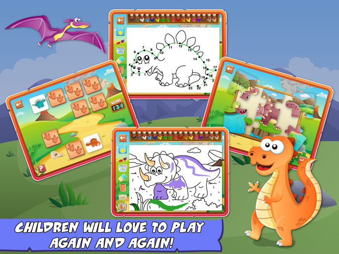 Dinosaurs For Kids Fun Games