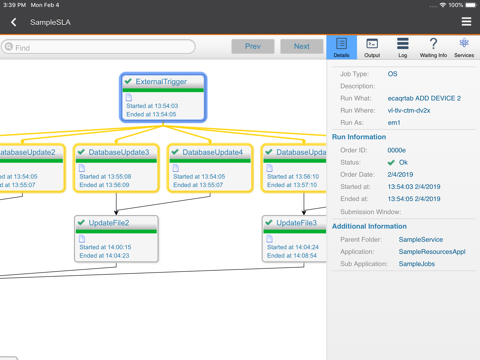 Control-M screenshot 3