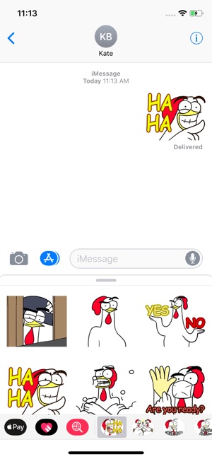 Chicken Bro 20 Sticker Pack