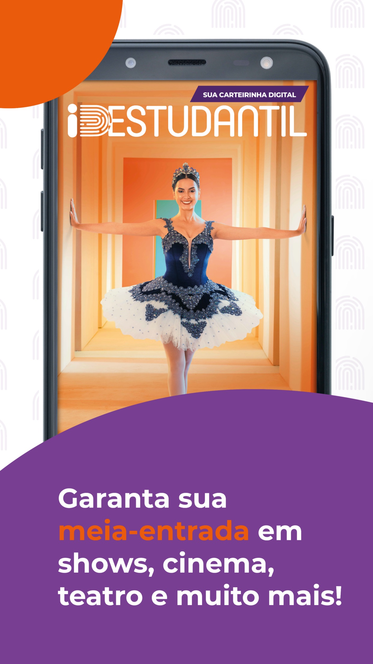 Screenshot do app ID Estudantil