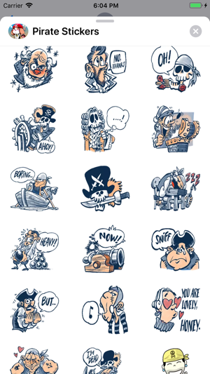 Funny Pirates Stickers(圖9)-速報App