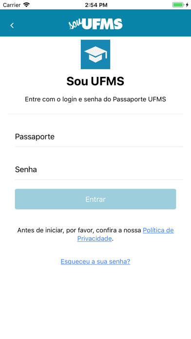 Sou UFMS screenshot 2